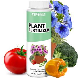 Plant Fertilizer for All Plants, Promotes Vibrant Growth, 8 oz (250mL)