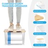 Tangyinus Trash Bag Dispenser Roll Holder - Clear Garbage Bag
