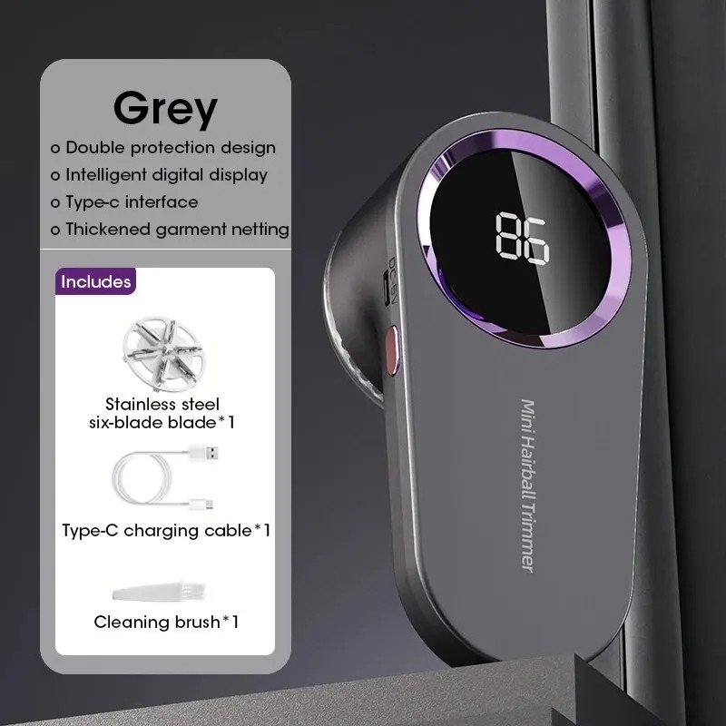 Electric Lint Remover for Sweaters & Clothing – USB Rechargeable