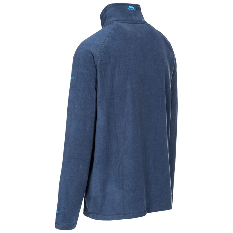 Trespass Mens Blackford Microfleece (XL) (Navy)