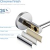 KIBI Circular 10-Inch Bathroom Towel Bar – Solid Brass Construction,