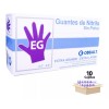 Cormedic Guantes 100 % Nitrilo Sin Polvo 10 Cajas /100