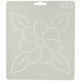Quilting Creations Floral Design Quilt Stencil, 6"