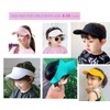 AIDIER Children's Visor Cap Sun Hat 4-10 Years Boys Girls