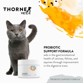 ThorneVET Probiotic Support Formula – Gastrointestinal Support for Dogs, Cats & Horses, Powder
