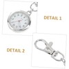 Gatuida Watch Keychain Fashion Nurse Students Pocket Watch Round Hanging