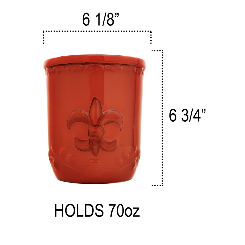 ACK Utensil Holder, Utensil Crock, Modern Kitchen Decor, Kitchen Storage(Fleur