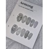 [Year-end nail high quality] White Christmas - Coffin Egg /
