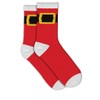 Tipsy Elves Red Santa Socks for Women OSFA