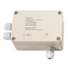 WatchfulEyE WTH-SG/RJ45-KG Outdoor Water-Proof Gigabit Ethernet Surge Protector with Full GDT & TVS Protection