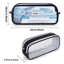 KALIDI Pencil Case Teenager Girls Pencil Cases Green Large School Coloured Pencil Case Transparent Transparent Pencil Case Women Pencil Case School Supplies Pencil Case Pencil Case Pencil Case Pencil