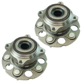 TRQ Rear Wheel Hub Bearings Assembly Set Compatible with 2013-2015 Acura RDX 2012-2016 Honda CR-V