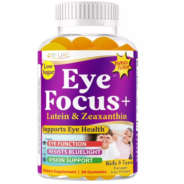 Lutein & Zeaxanthin Eye Vitamins for Kids Eye Support Eye