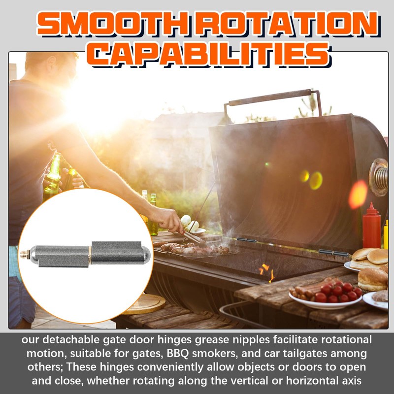 Zonon 5 Pack 4 Inch BBQ Smoker Bullet Weld on