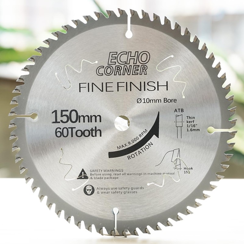 Echo Corner 150 mm Circular Saw Blade 10 mm Bore