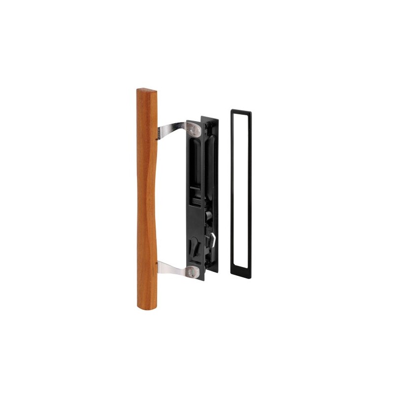 Prime-Line C 1130 Diecast Black Finish, Flush Sliding Patio Door