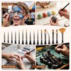 16PCS Miniature Paint Brushes,Detail Paint Brushes Set for Acrylic Watercolor