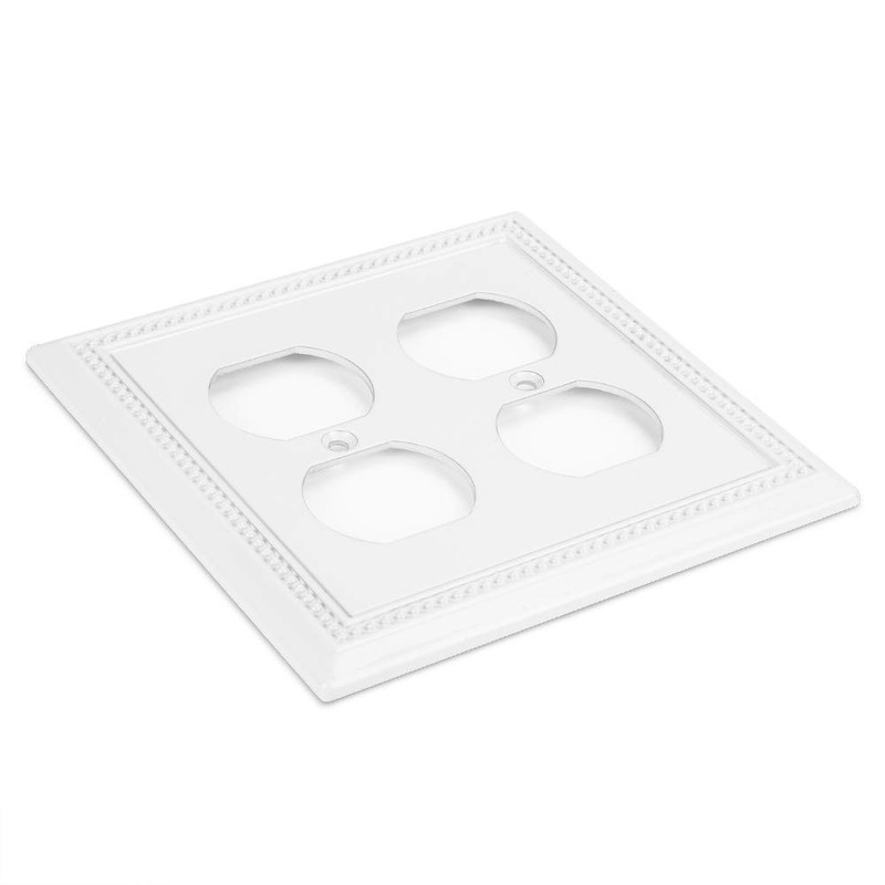 Sunken Pearls Decorative Wall Plate Switch Plate Outlet Cover, Durable