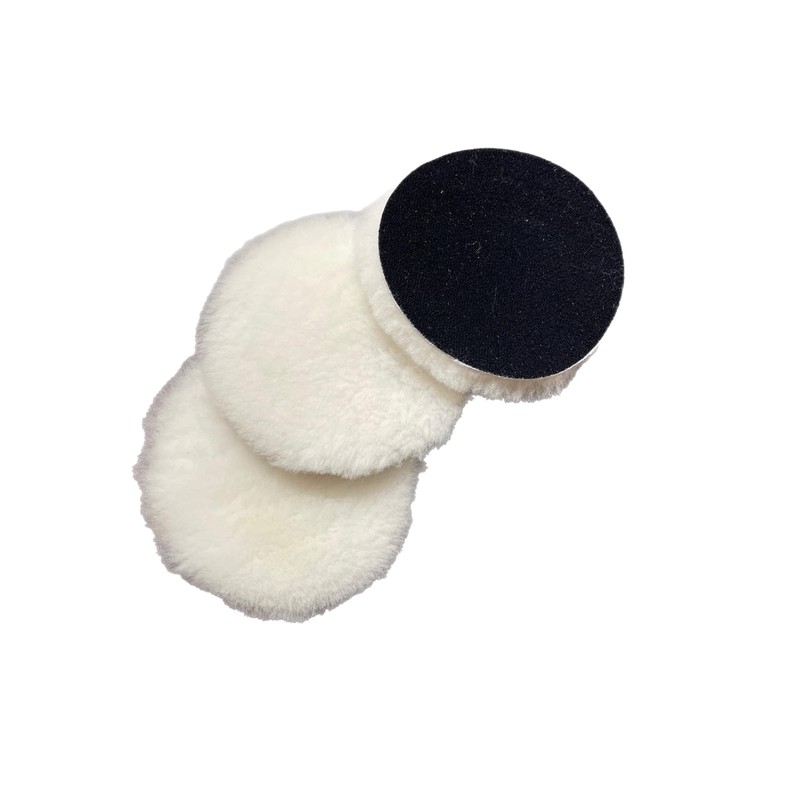 Lambswool Polishing Pads Sheepskin Buffing Pads, Lambs Wool Cutting Pads