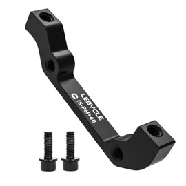 Cyclesavvy MTB Disc Brake Adapter Post Mount to is – CNC Aluminum Alloy +40 mm Rotor Increase – Compatible with 160/180/mm Rotors – Front & Rear – Bolts & Spacers Included