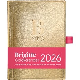 Brigitte Gold Calendar 2026 - Book Calendar - Pocket Calendar - Lifestyle - 10 x 14 cm