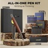 WEMATE Fountain Pen Set, Fine Nib, 20 Ink Cartridges(10 Black&10