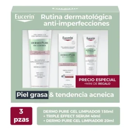 Pack 3x Efecct Serum Concentrado 150 Ml Gel Mini 75 Ml