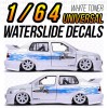 Hot Wheels 1/64 Scale JESSE JETTA Custom White Toner Universal