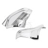 Unbranded Chrome Inner Frame Fairing Cover For Harley Touring Electra