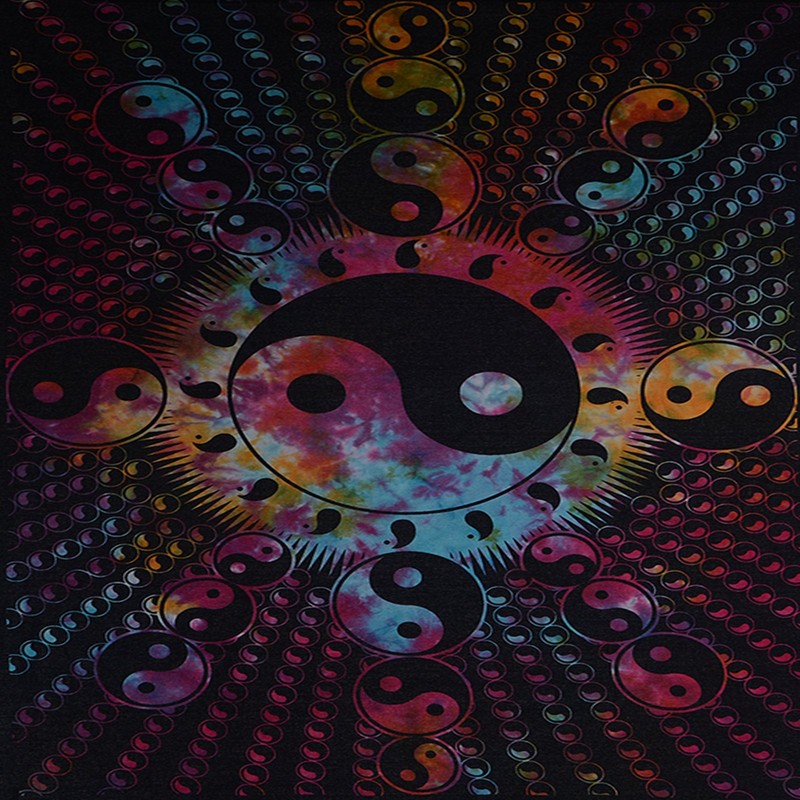 Kunst und Magie Decorative Wall Hanging Yin and Yang Mandala