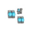 Set De Protección Para Patinaje Rollerface Azul/gris