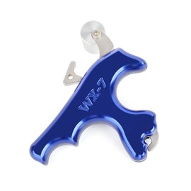 ZSHJGJR Archery Bow Release Aids 3 Fingers Compound Bow Thumb Release Trigger for Adult/Youth Compound Bow Accessories (Blue)