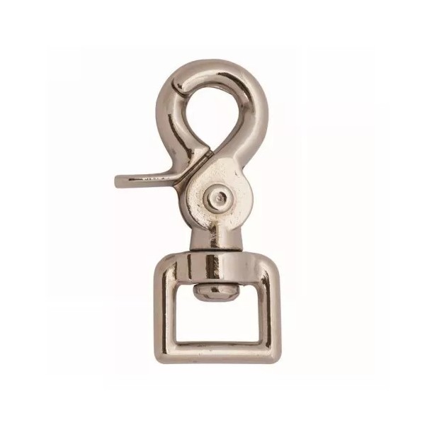 Weaver Leather Square Scissor Snap 3/4" Nickel Plated 1 Each