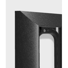 Hidden River Lab Ring PRO video Doorbell adapter plate NUTONE and M&S intercom. Hidden screws - Galaxy black
