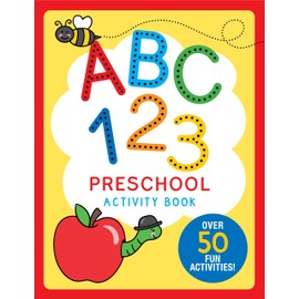 ABC 123 Preschool Activity Book
