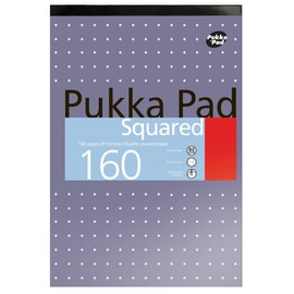A4 5mm Squared Ruled Pads 80GSM 160 Pages (Single)