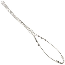 Kellems Wire Management, Support Grips, Single Eye, 1.0-1.2", Tin Coated Bronze, Closed Mesh