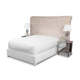 Azteca Protector de Colchon de Algodón 100% Impermeable | Tamaño Queen Size, Perfecto para colchones de hasta 40cm. Microbiano, Antiacaros y Antihongos.