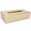 Gold Stainless Steel Tissue Box, Decorative Metal Tissue Holder Cover