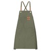 sourcing map Canvas Chef Aprons 78x68cm Adjustable Strap Cross Back