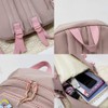 Kawaii Backpack Large Capacity Cute Bear Accessories Backpack for School