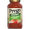 Prego Chunky Tomato with Garlic and Onion Pasta Sauce, 24