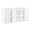 22 Drawers, Acrylic Desk Makeup Organizer, Plastic Drawers Organizer, Stackable