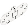 2/4Pcs Marine Stainless Steel 316 Cabin Door Flap Concealed Folding
