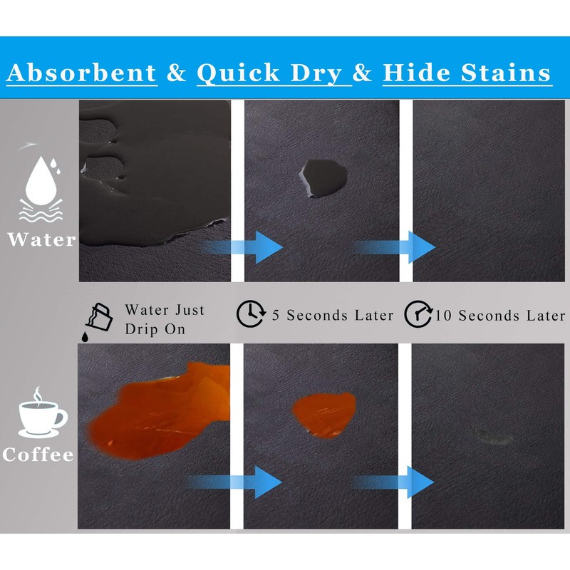 Coffee Mat for Countertops ,Coffee Bar Accessories Fit Under Coffee