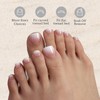 OPkssnails Press on Toenails Short,216Pcs Summer Pink Ombre Toenail Press