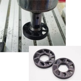 Speedway Chip Debris Fan for ER11 Collet Nut CNC Milling Chuck Holder Lathe (2-Pack)