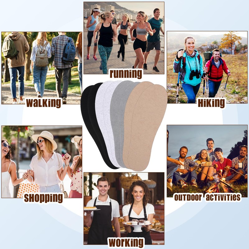 Velmitten 4 Pairs No Show Socks, Breathable Shoe Liner Anti