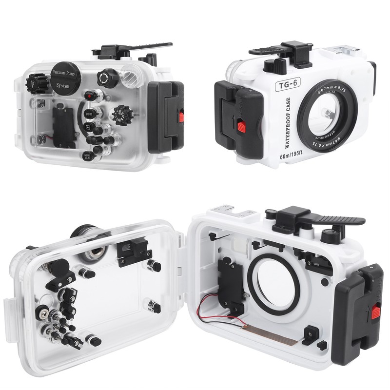 60M Waterproof Camera Diving Case Cover Protective Housing Shell for