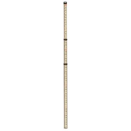 Johnson Level & Tool 40-6862 8-Foot Grade Rod, Yellow, 38 Inch